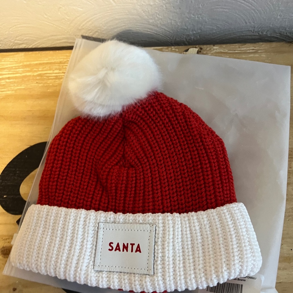 Love your Mellon Santa pom beanie
